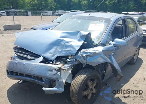 2006 Chevrolet Aveo Lt from USA, damaged, VIN KL1TG56636B557846